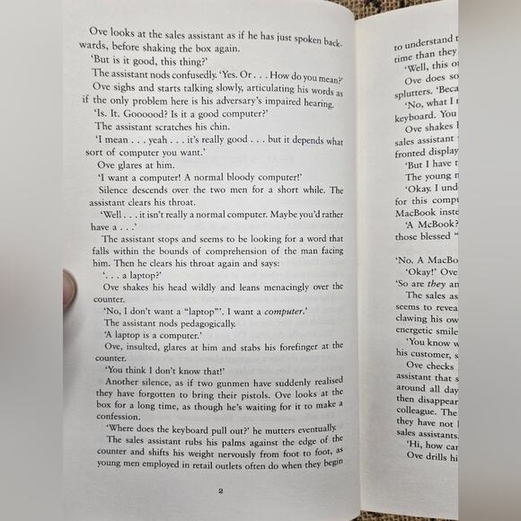 A Man Called Ove by Fredrik Backman Paperback Book Fiction Novel Swedish - Picture 5 of 7